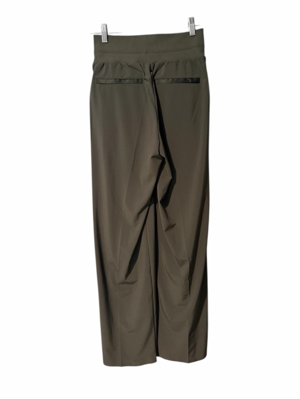 Athleta Nolita Wide Leg Pants In Mountain Olive Size 4 - Picture 5 of 8